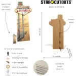 Apocalyptic 'Welcome To Fabulous Las Vegas Nevada' Sign Large + Mini Cardboard Cutout / Standee - Image 6