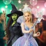 Glinda The Good & Elphaba Thropp (Wicked: For Good) Official Lifesize + Mini Cardboard Cutout / Standee - Image 5