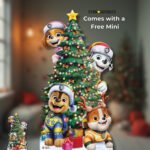 Christmas Tree Stack (Paw Patrol) Official Large + Mini Cardboard Cutout / Standee - Image 4