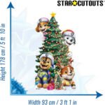 Christmas Tree Stack (Paw Patrol) Official Large + Mini Cardboard Cutout / Standee - Image 3