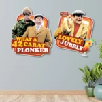 What A 42 Carat Plonker & Lovely Jubbly (Only Fools and Horses) Official Wall Décor Cardboard Cutout - Image 4