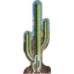 Cactus (Single) Large + Mini Cardboard Cutout / Standee