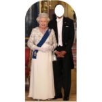 Queen Elizabeth II Lifesize Stand-In Cardboard Cutout / Standee