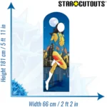 Female Superhero Lifesize Stand-In Cardboard Cutout / Standee - Image 3