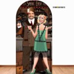 Roaring 1920s Speak Easy 'Gatsby' Lifesize Stand-In Cardboard Cutout / Standee - Image 4