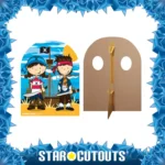 Cartoon Style Little Pirate Friends & Pirate Ship Child Size Stand-In Cardboard Cutout / Standee - Image 2