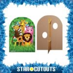 Jungle Animals Child Size Stand-In Cardboard Cutout / Standee - Image 2