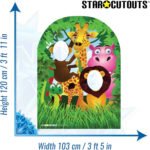 Jungle Animals Child Size Stand-In Cardboard Cutout / Standee - Image 3
