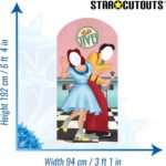 1950's 'Lets Jive!' (Rock ‘n’ Roll Era) Lifesize Stand-In Cardboard Cutout / Standee - Image 3