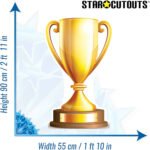 Champions Trophy Small Cardboard Cutout / Standee - Image 3