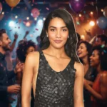 Olivia Dean 'Black Dress' (English Singer/Songwriter) Lifesize + Mini Cardboard Cutout / Standee - Image 2