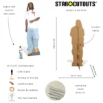 Burna Boy 'Casual' (Nigerian Singer/Songwriter) Lifesize + Mini Cardboard Cutout / Standee - Image 6