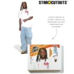 Burna Boy 'Casual' (Nigerian Singer/Songwriter) Lifesize + Mini Cardboard Cutout / Standee - Image 8