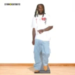 Burna Boy 'Casual' (Nigerian Singer/Songwriter) Lifesize + Mini Cardboard Cutout / Standee - Image 7