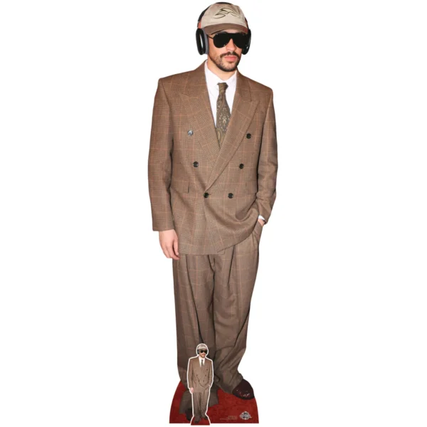 Bad Bunny (Puerto Rican Singer/Rapper) Lifesize + Mini Cardboard Cutout / Standee
