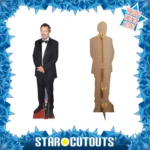 Hugh Laurie 'Black Suit' (English Actor/Comedian) Lifesize + Mini Cardboard Cutout / Standee - Image 2