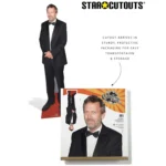 Hugh Laurie 'Black Suit' (English Actor/Comedian) Lifesize + Mini Cardboard Cutout / Standee - Image 4