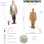 Matt Damon (American Actor) Lifesize + Mini Cardboard Cutout / Standee - Image 5