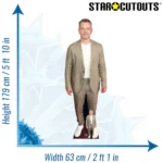 Matt Damon (American Actor) Lifesize + Mini Cardboard Cutout / Standee - Image 3