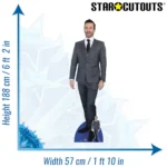 Jon Hamm 'Smart Suit' (American Actor) Lifesize + Mini Cardboard Cutout / Standee - Image 3