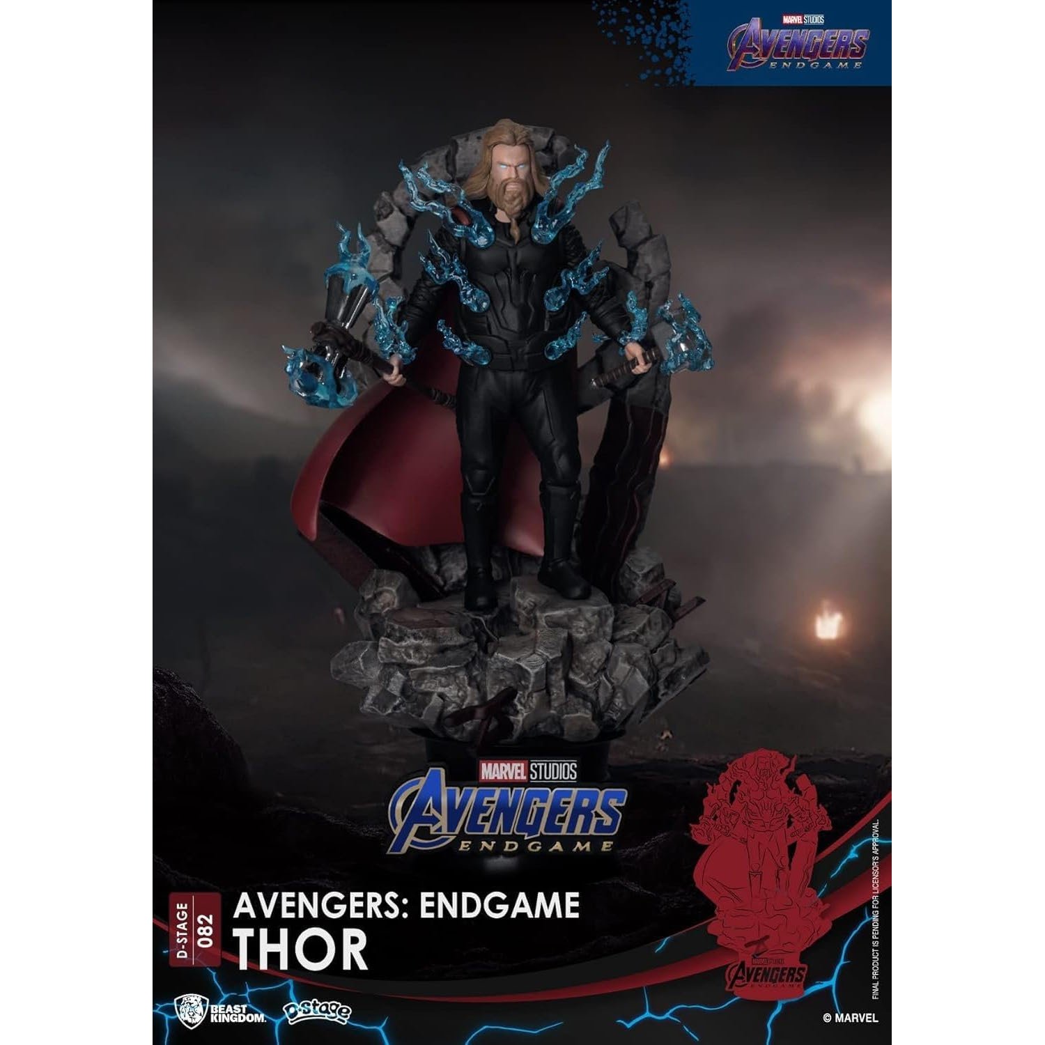 DS-082 Marvel Avengers Endgame - Thor D-Stage Statue Marvel Avengers: Endgame - Thor D-Stage Statue - Image 1
