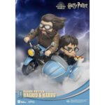Harry Potter - Hagrid and Harry (Flying Blue Motorcycle) D-Stage Statue - Image 6