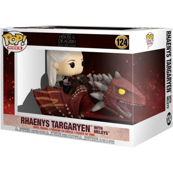 Funko Pop! Rides Deluxe - House of the Dragon - Rhaenys Targaryen with Meleys Collectable Vinyl Figure