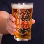 Personalised Any Message Brewery Style Pint Glass - Image 2