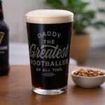 Personalised 'The Greatest of All Time' Sport Themed Pint Glass - Image 4
