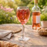 Personalised Name/Role Only Bow Motif Wine Glass - Image 4