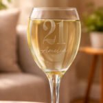 Personalised Big Number & Name Birthday/Anniversary Wine Glass - Image 3