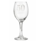Personalised Big Number & Name Birthday/Anniversary Wine Glass - Image 6