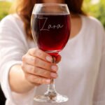 Personalised Name/Role Only Wine Glass - Image 2