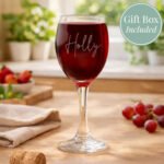 Personalised Name/Role Only Wine Glass - Image 5