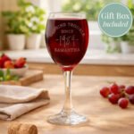 Personalised 'Since...' Birthday Big Year Wine Glass - Image 5