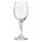 Personalised 'Since...' Birthday Big Year Wine Glass - Image 6