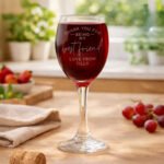 Personalised 'Thank You For Being...' Wine Glass