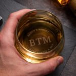 Personalised Initials & Message Base Engraved Glass Tumbler - Image 2