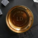 Personalised Initials & Message Base Engraved Glass Tumbler - Image 4