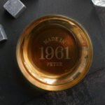 Personalised 'Made In' Birthday Base Engraved Glass Tumbler - Image 3