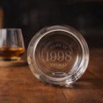 Personalised 'Made In' Birthday Base Engraved Glass Tumbler - Image 5