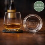 Personalised 'Made In' Birthday Base Engraved Glass Tumbler - Image 6