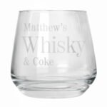 Personalised Name & Drink Glass Tumbler - Image 6