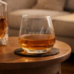 Personalised Name/Role Only Glass Tumbler - Image 3