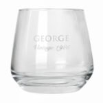 Personalised Any Message Redefined Glass Tumbler - Image 5