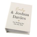 Personalised Any Message Black & Gold Design 6x4 Photo Album with Sleeves - Image 5