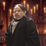 Later Professor Filius Flitwick 'Warwick Davis' (Harry Potter) Official Lifesize + Mini Cardboard Cutout / Standee - Image 4