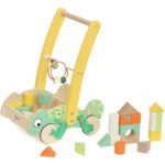 Classic World Chameleon Themed Baby Walker with Wooden Blocks - Image 2
