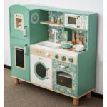 Classic World Vintage Wooden Pretend Play Kitchen - Image 8