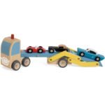 Classic World Wooden Car Transport Truck - Image 7